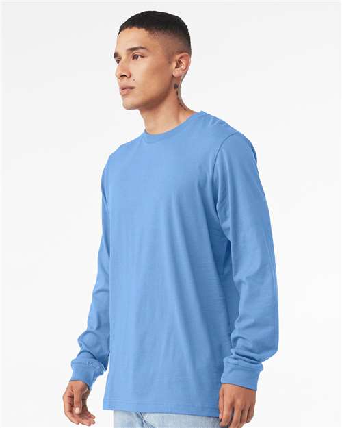 BELLA + CANVAS Heather CVC Long Sleeve Tee 3501CVC