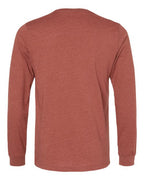 BELLA + CANVAS Heather CVC Long Sleeve Tee 3501CVC
