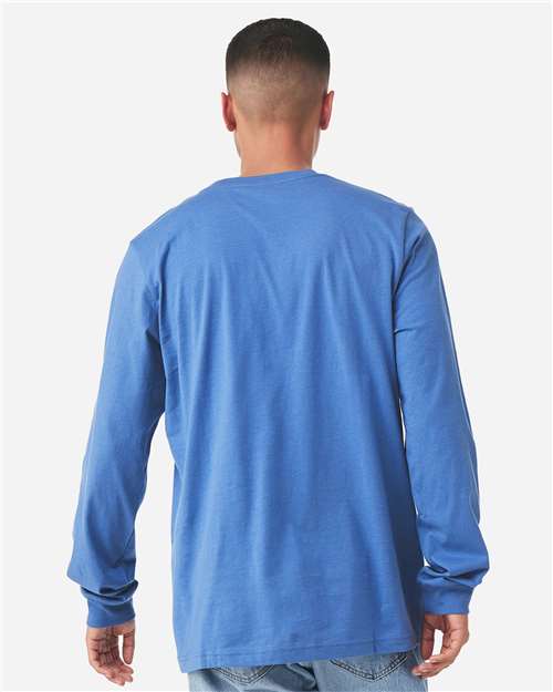 BELLA + CANVAS Heather CVC Long Sleeve Tee 3501CVC