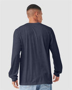BELLA + CANVAS Heather CVC Long Sleeve Tee 3501CVC