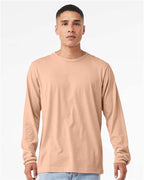 BELLA + CANVAS Heather CVC Long Sleeve Tee 3501CVC