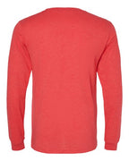 BELLA + CANVAS Heather CVC Long Sleeve Tee 3501CVC