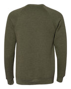 BELLA + CANVAS Unisex Sponge Fleece Raglan Crewneck Sweatshirt 3901