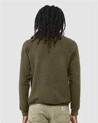 BELLA + CANVAS Unisex Sponge Fleece Raglan Crewneck Sweatshirt 3901