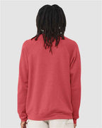 BELLA + CANVAS Unisex Sponge Fleece Raglan Crewneck Sweatshirt 3901