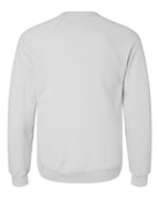 BELLA + CANVAS Unisex Sponge Fleece Raglan Crewneck Sweatshirt 3901