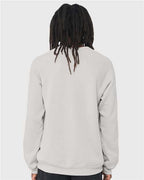 BELLA + CANVAS Unisex Sponge Fleece Raglan Crewneck Sweatshirt 3901