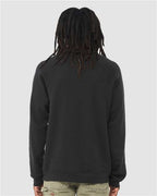BELLA + CANVAS Unisex Sponge Fleece Raglan Crewneck Sweatshirt 3901
