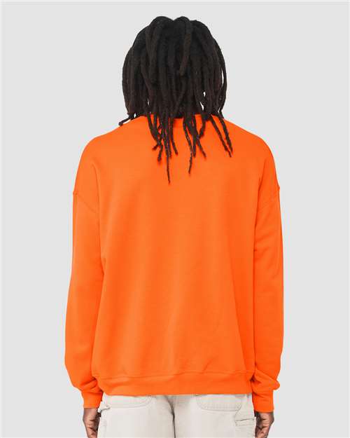 BELLA + CANVAS Unisex Sponge Fleece Drop Shoulder Crewneck Sweatshirt 3945