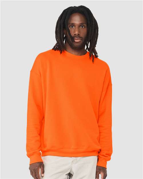 BELLA + CANVAS Unisex Sponge Fleece Drop Shoulder Crewneck Sweatshirt 3945