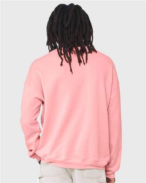 BELLA + CANVAS Unisex Sponge Fleece Drop Shoulder Crewneck Sweatshirt 3945