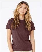 BELLA + CANVAS Women’s Relaxed Fit Heather CVC Tee 6400CVC