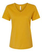 BELLA + CANVAS Women’s Relaxed Jersey V-Neck Tee 6405