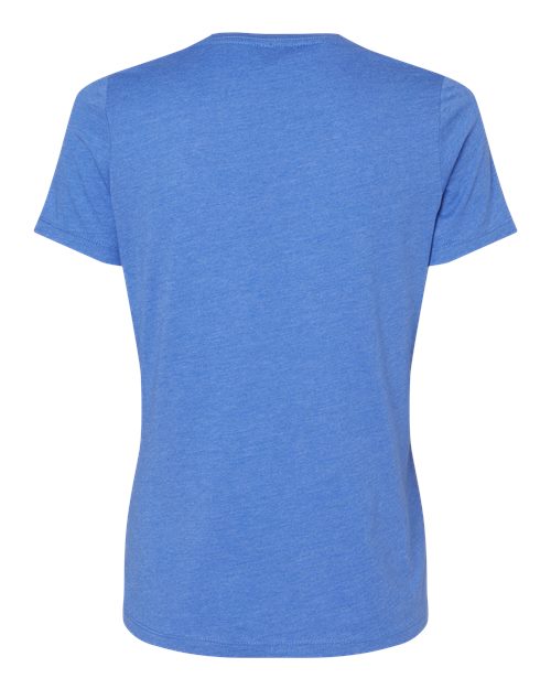 BELLA + CANVAS Women's Relaxed Heather CVC V-Neck Tee 6405CVC