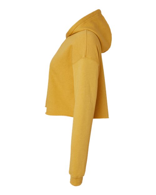 BELLA + CANVAS Women's Crop Fleece Hoodie Sweatshirt 7502
