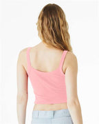 BELLA + CANVAS Women's Micro Rib Spaghetti Strap Tank 1012