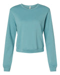 BELLA + CANVAS Women's Sponge Fleece Crewneck Sweatshirt 7511