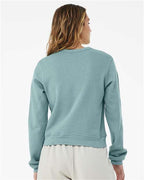 BELLA + CANVAS Women's Sponge Fleece Crewneck Sweatshirt 7511