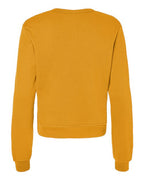 BELLA + CANVAS Women's Sponge Fleece Crewneck Sweatshirt 7511