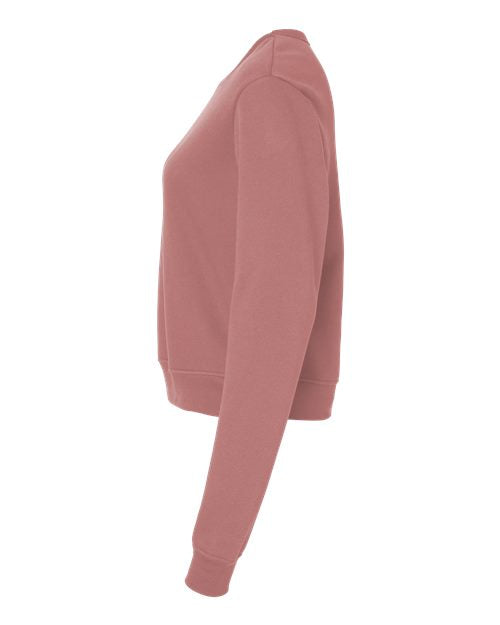 BELLA + CANVAS Women's Sponge Fleece Crewneck Sweatshirt 7511