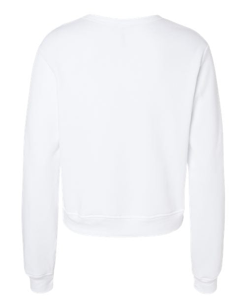 BELLA + CANVAS Women's Sponge Fleece Crewneck Sweatshirt 7511