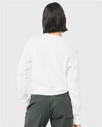 BELLA + CANVAS Women's Sponge Fleece Crewneck Sweatshirt 7511