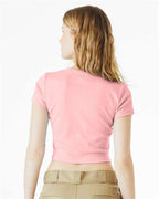 BELLA + CANVAS Women's Micro Rib Baby Tee 1010