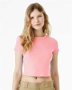 BELLA + CANVAS Women's Micro Rib Baby Tee 1010