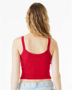 BELLA + CANVAS Women's Micro Rib Spaghetti Strap Tank 1012