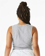 BELLA + CANVAS Women's Micro Rib Muscle Crop Tank 1013