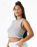 BELLA + CANVAS Women's Micro Rib Muscle Crop Tank 1013