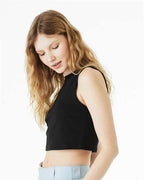 BELLA + CANVAS Women's Micro Rib Muscle Crop Tank 1013