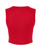 BELLA + CANVAS Women's Micro Rib Muscle Crop Tank 1013
