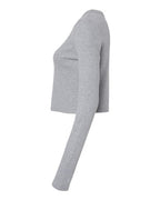 BELLA + CANVAS Women's Micro Rib Long Sleeve Baby Tee 1501