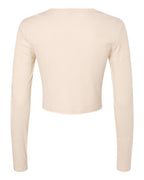 BELLA + CANVAS Women's Micro Rib Long Sleeve Baby Tee 1501