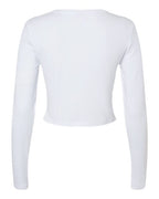 BELLA + CANVAS Women's Micro Rib Long Sleeve Baby Tee 1501