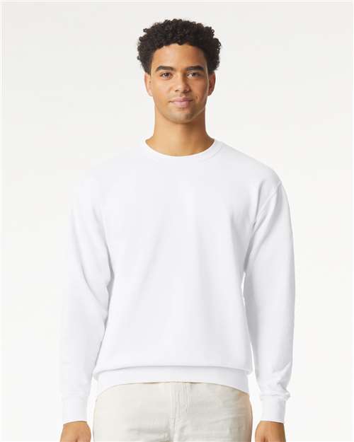 Comfort Colors Unisex Garment-Dyed Lightweight Fleece Crewneck Sweatshirt 1466