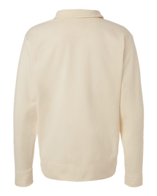 ComfortWash by Hanes Unisex Garment-Dyed Polo Collar Sweatshirt GDH490