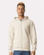 American Apparel Unisex ReFlex Fleece Full-Zip Hoodie Sweatshirt RF497