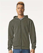 American Apparel Unisex ReFlex Fleece Full-Zip Hoodie Sweatshirt RF497