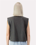 American Apparel Women's Garment-Dyed Heavyweight Muscle Tee 307GD