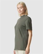 American Apparel Unisex Pique Mockneck Tee 1PQ
