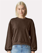 American Apparel Women's ReFlex Fleece Crewneck Sweatshirt RF494