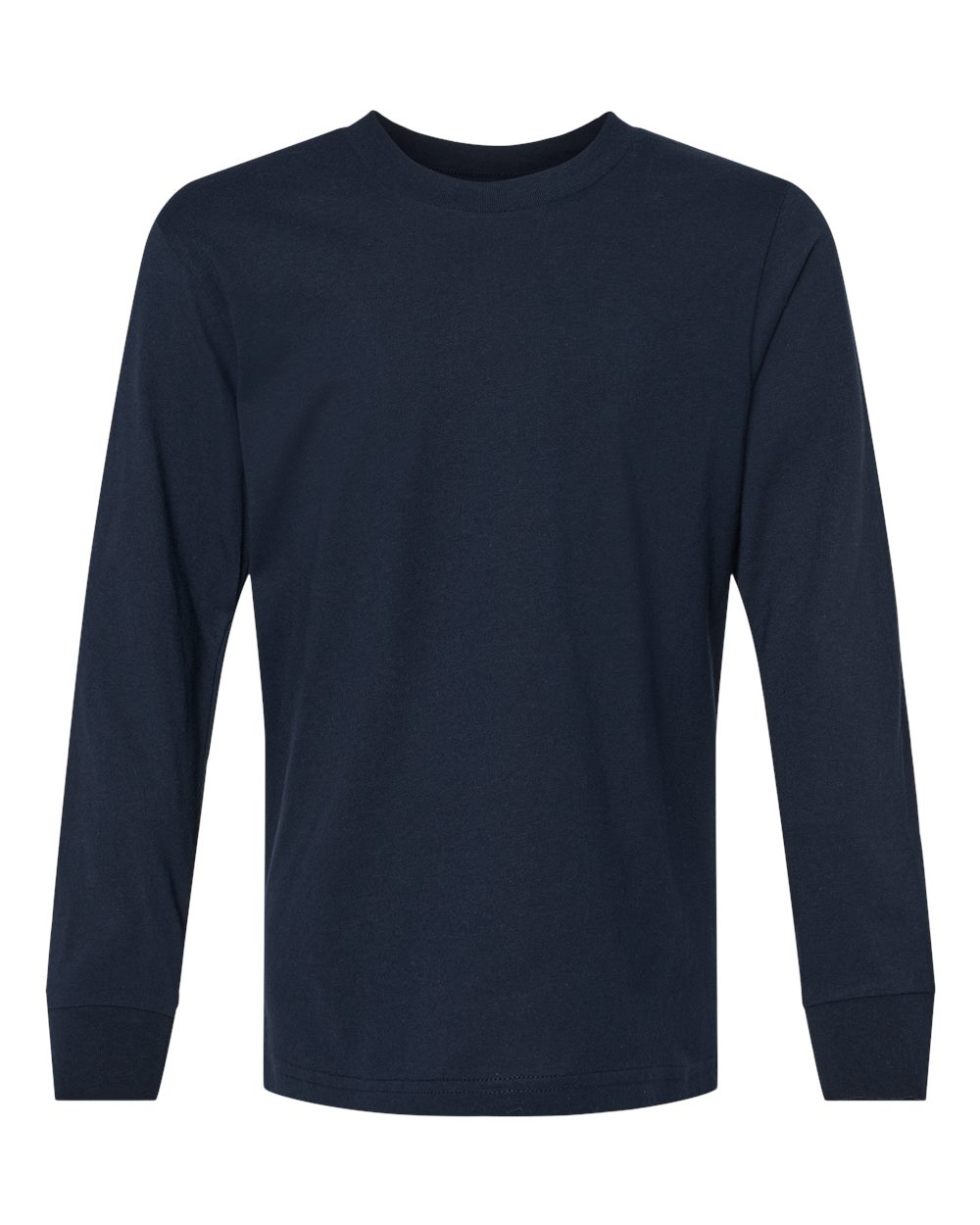 Custom Youth Cotton Long Sleeve T-Shirt – Add Your Logo or Design