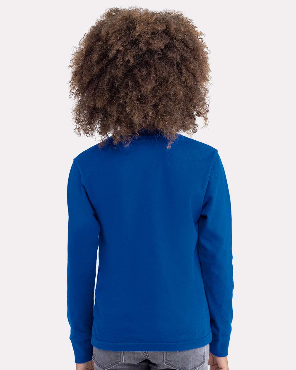 Custom Youth Cotton Long Sleeve T-Shirt – Add Your Logo or Design