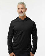 Adidas Men's Lightweight Quarter-Zip Hooded Pullover A596