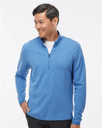 Adidas Men's 3-Stripes Quarter-Zip Sweater Pullover A554