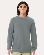 BELLA + CANVAS Unisex Sponge Fleece Raglan Crewneck Sweatshirt 3901