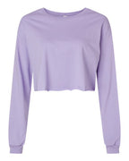 BELLA + CANVAS Women's FWD Fashion Crop Long Sleeve Tee 6501