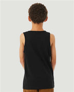 BELLA + CANVAS Youth Heather CVC Tank 3480YCVC